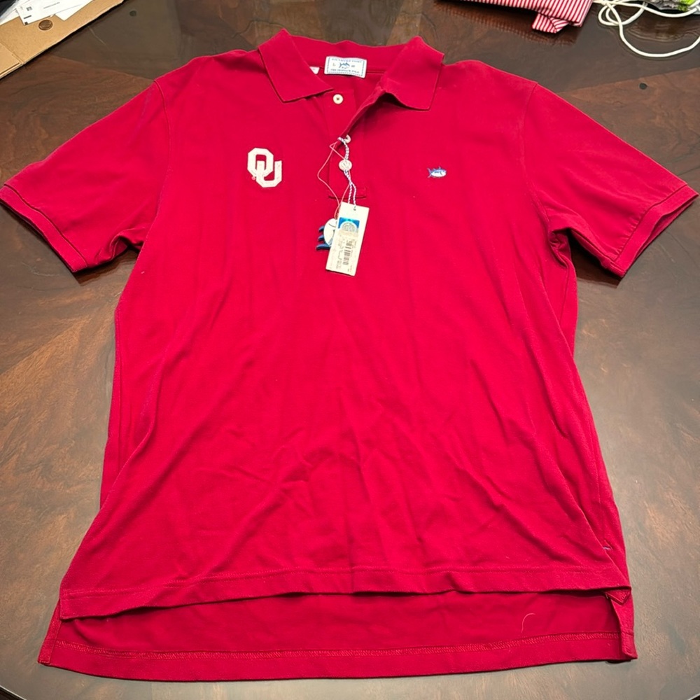 Southern Tide Oklahoma Sooners Polo